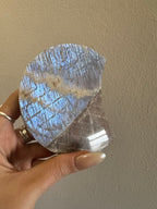 Moonstone & Sunstone Moon Carving