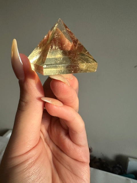 Citrine Pyramid - Small