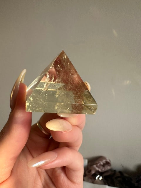 Citrine Pyramid - Small