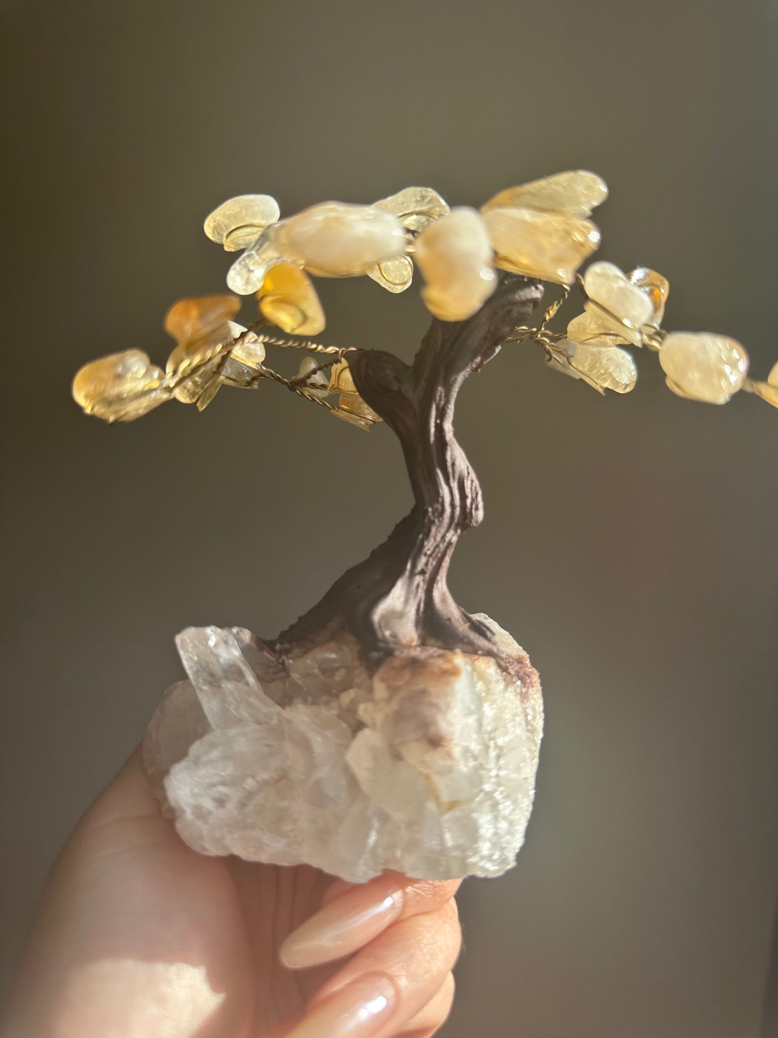 Citrine Crystal Tree - Mini