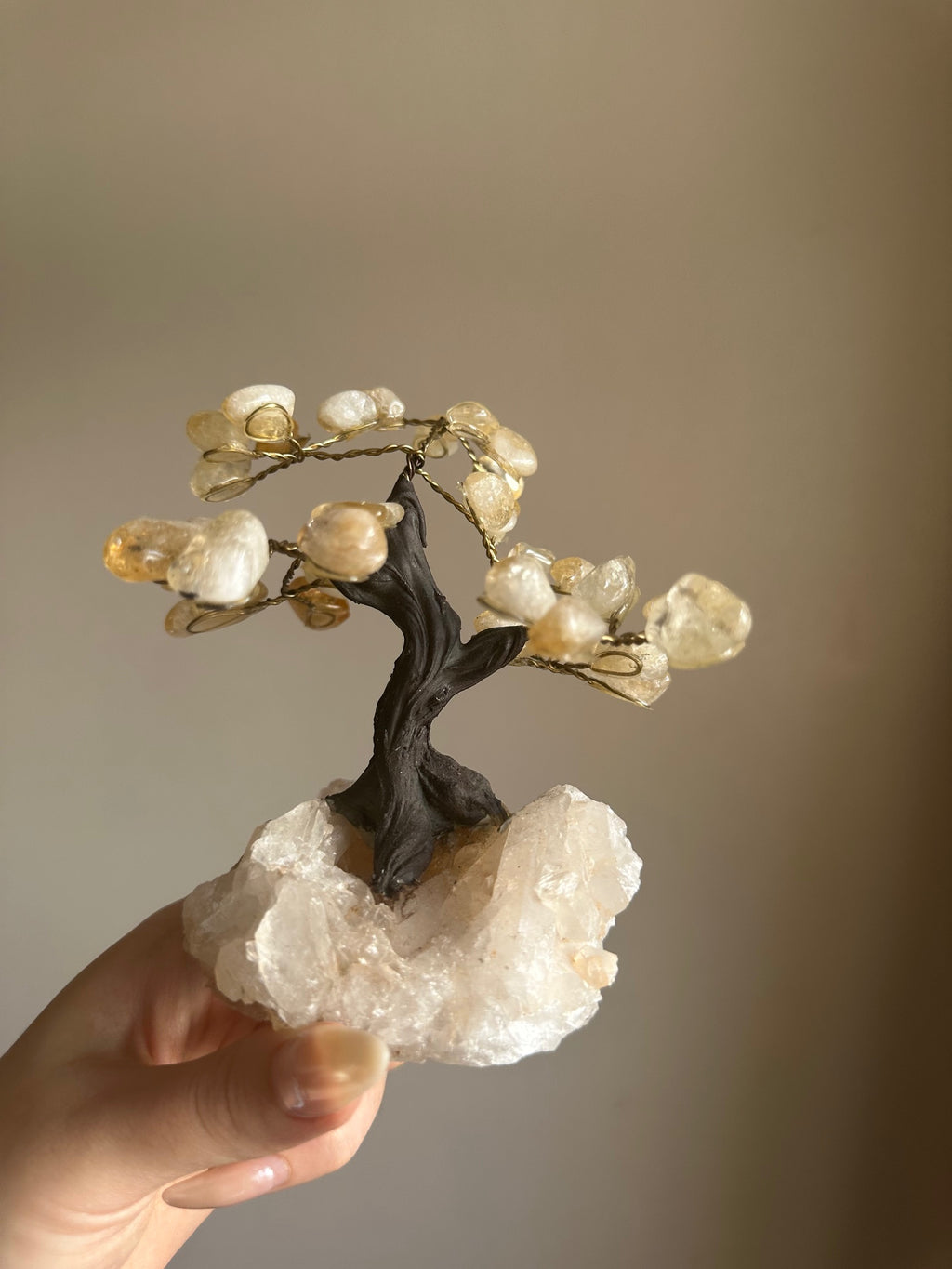 Citrine Crystal Tree - Medium