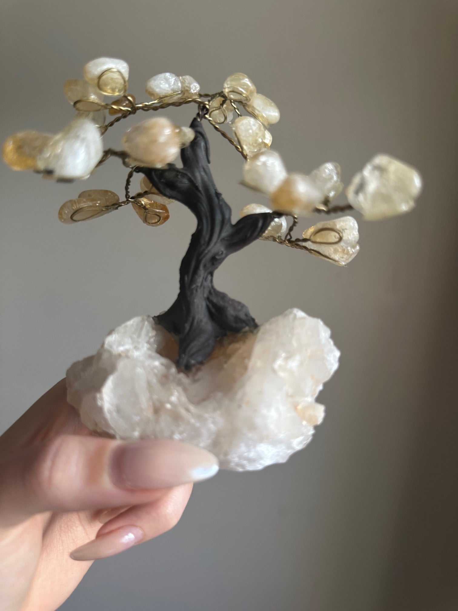 Citrine Crystal Tree - Medium