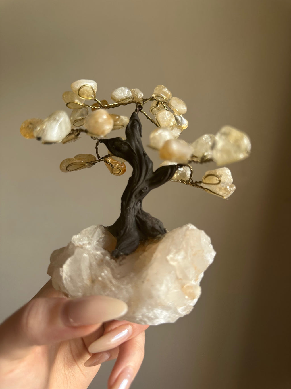 Citrine Crystal Tree - Medium