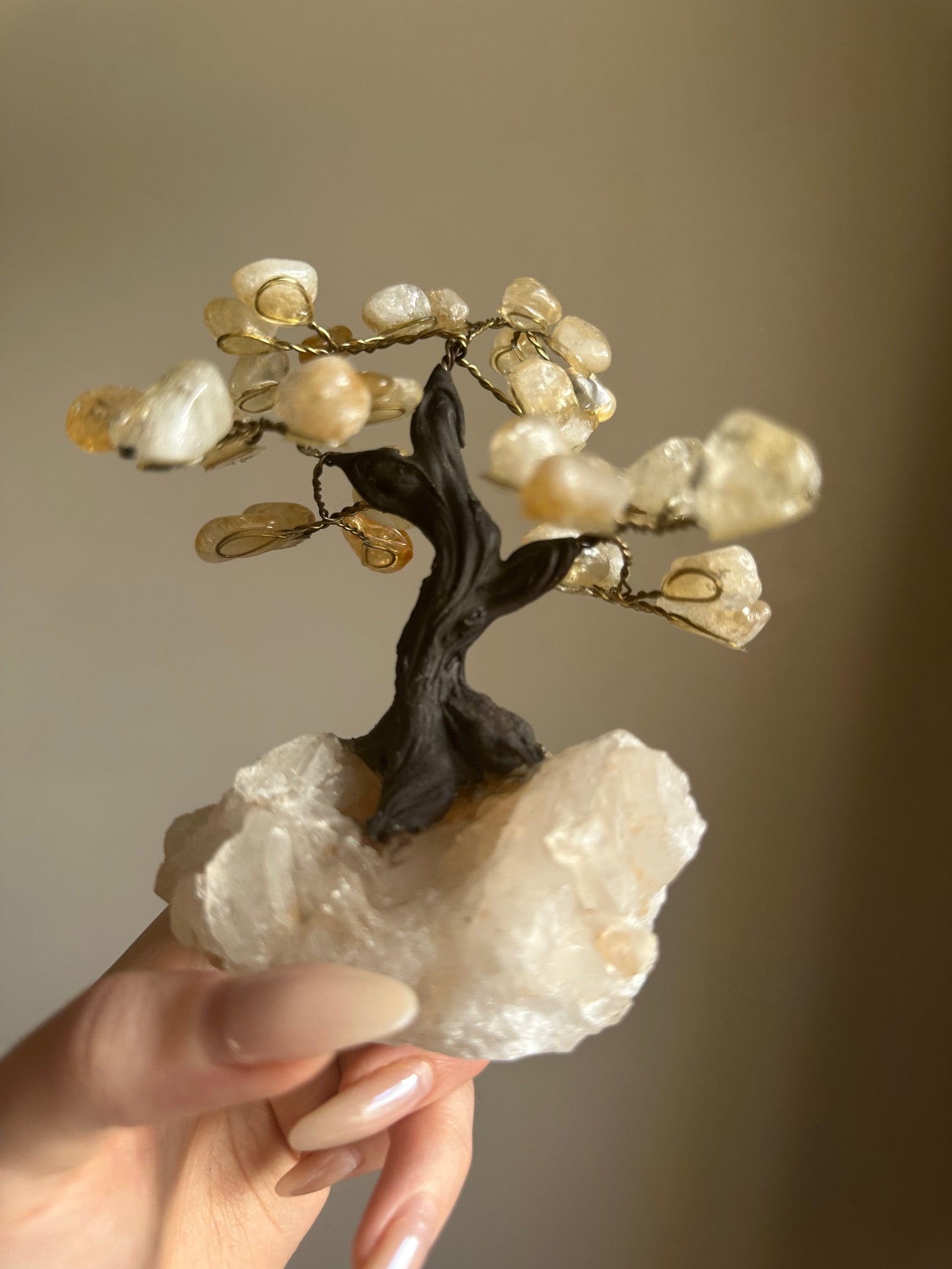 Citrine Crystal Tree - Medium