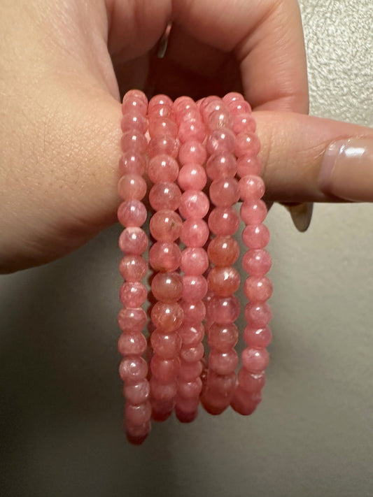 Mini Rhodochrosite Bracelet