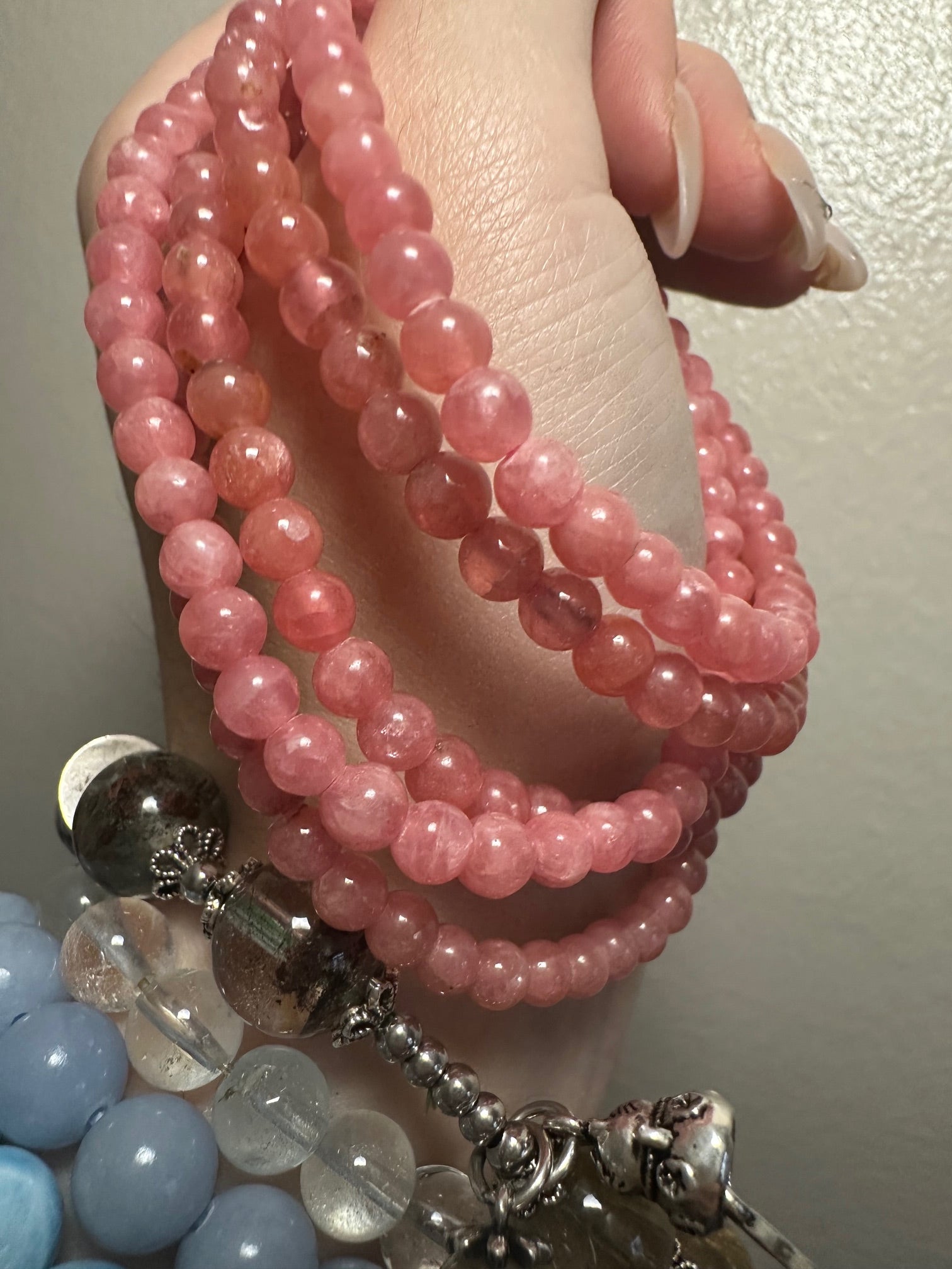 Mini Rhodochrosite Bracelet