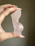 Rose Quartz Goddess Body - Small