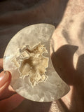 Brazilian Druzy Agate Moon