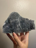 Brazilian Zeolite / Amethyst Flower Cluster - with stand