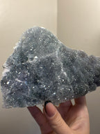 Brazilian Zeolite / Amethyst Flower Cluster - with stand