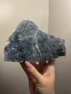 Brazilian Zeolite / Amethyst Flower Cluster - with stand