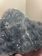 Brazilian Zeolite / Amethyst Flower Cluster - with stand