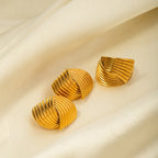 Gold Textured Ring